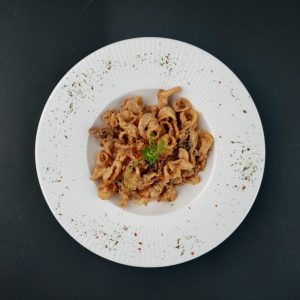 Пуканки от бейби калмари